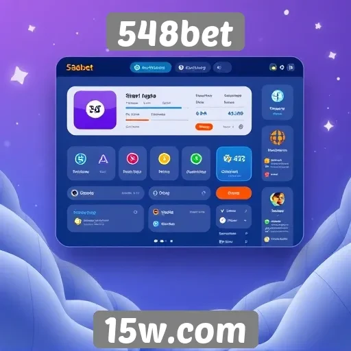 Interface do usuário e experiência no 548bet